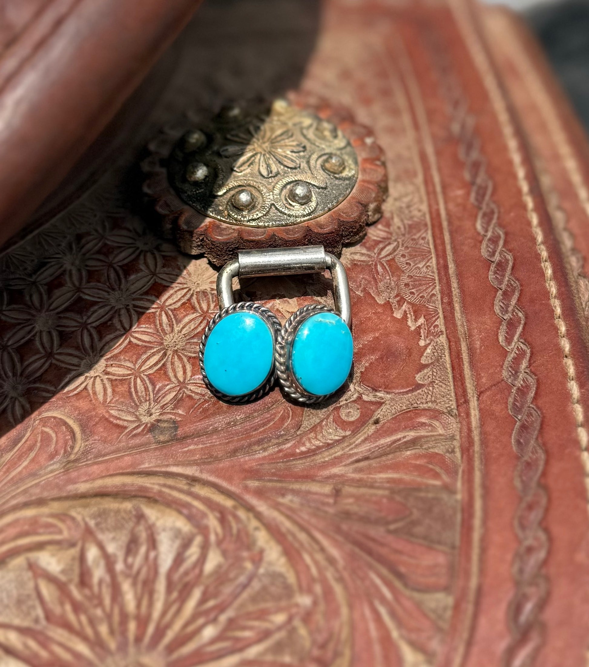 Turquoise studs