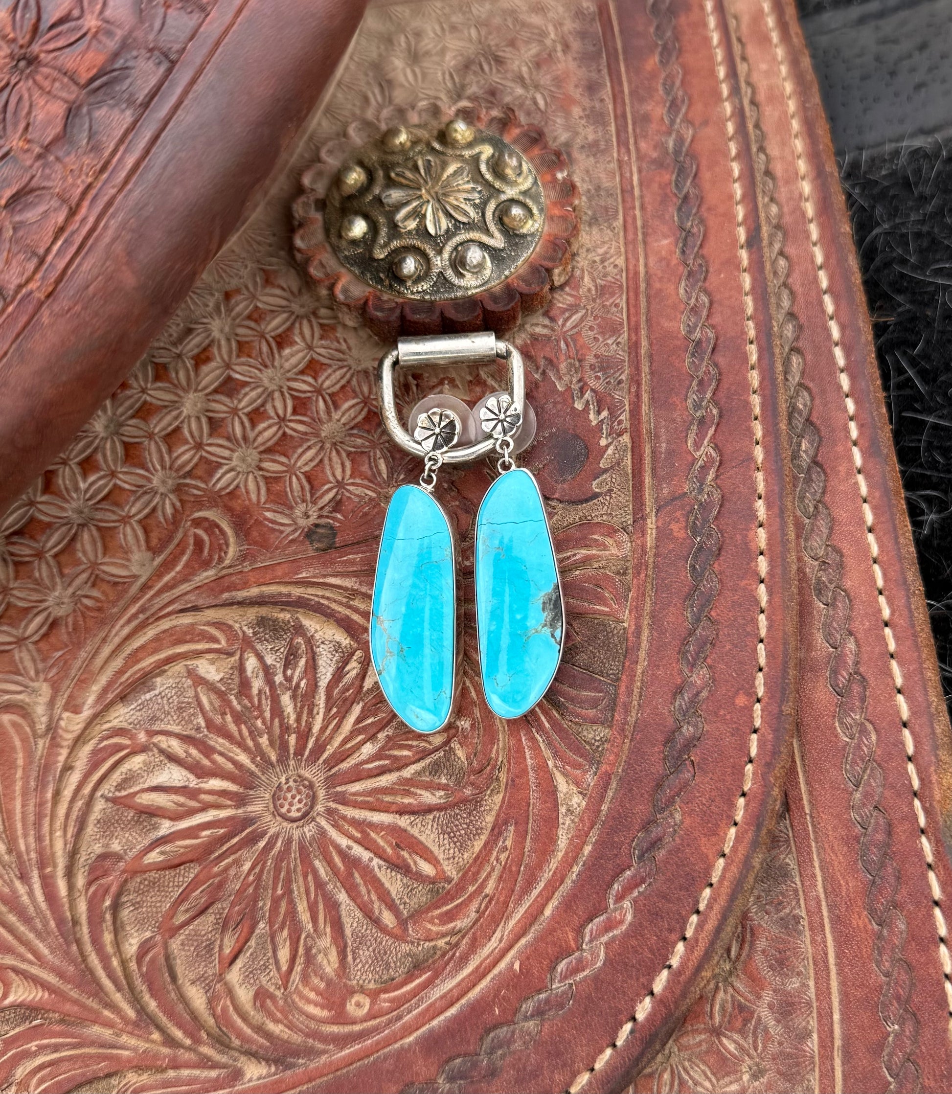 Kingman Turquoise Earrings
