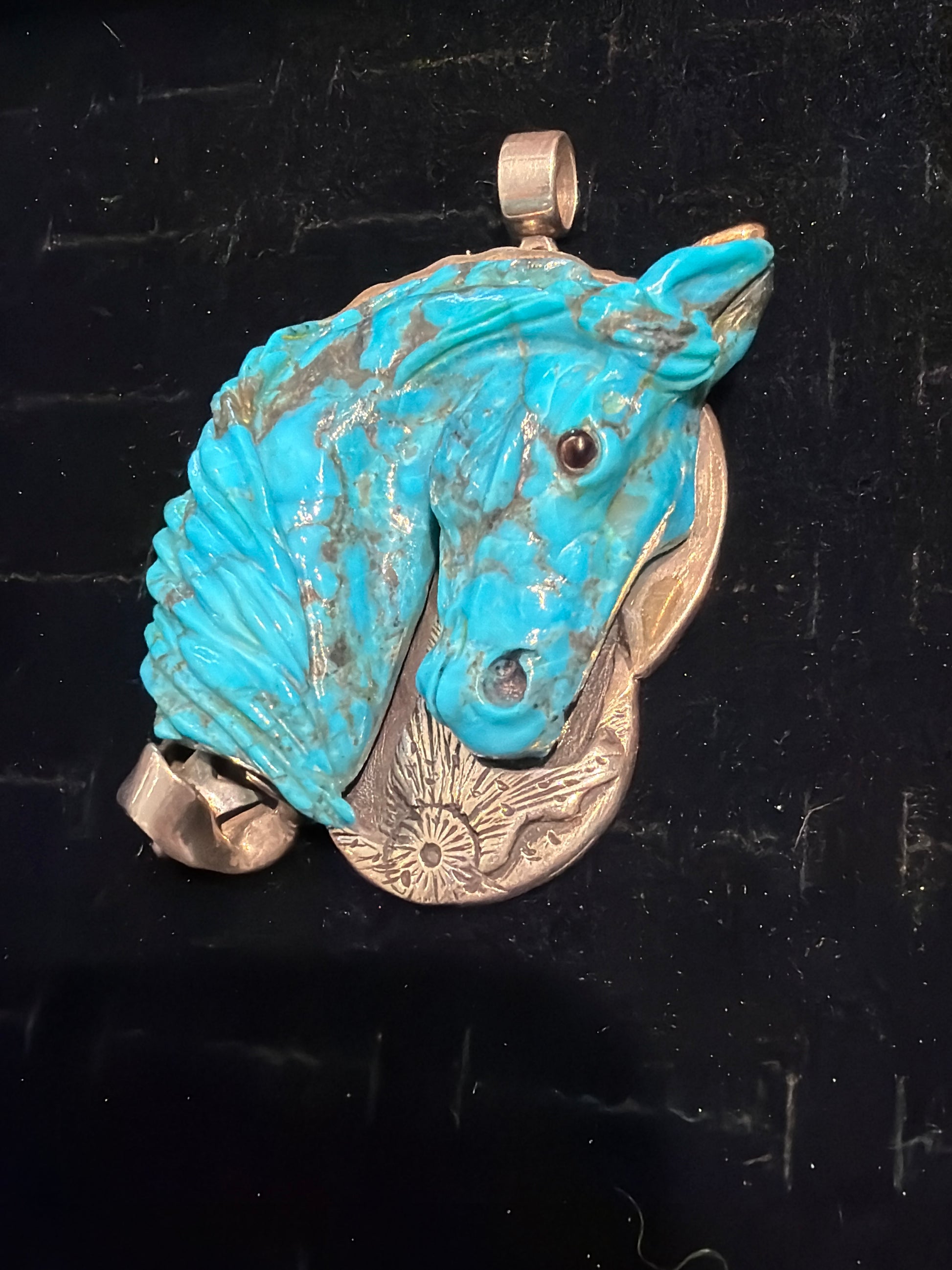 Turquoise horse