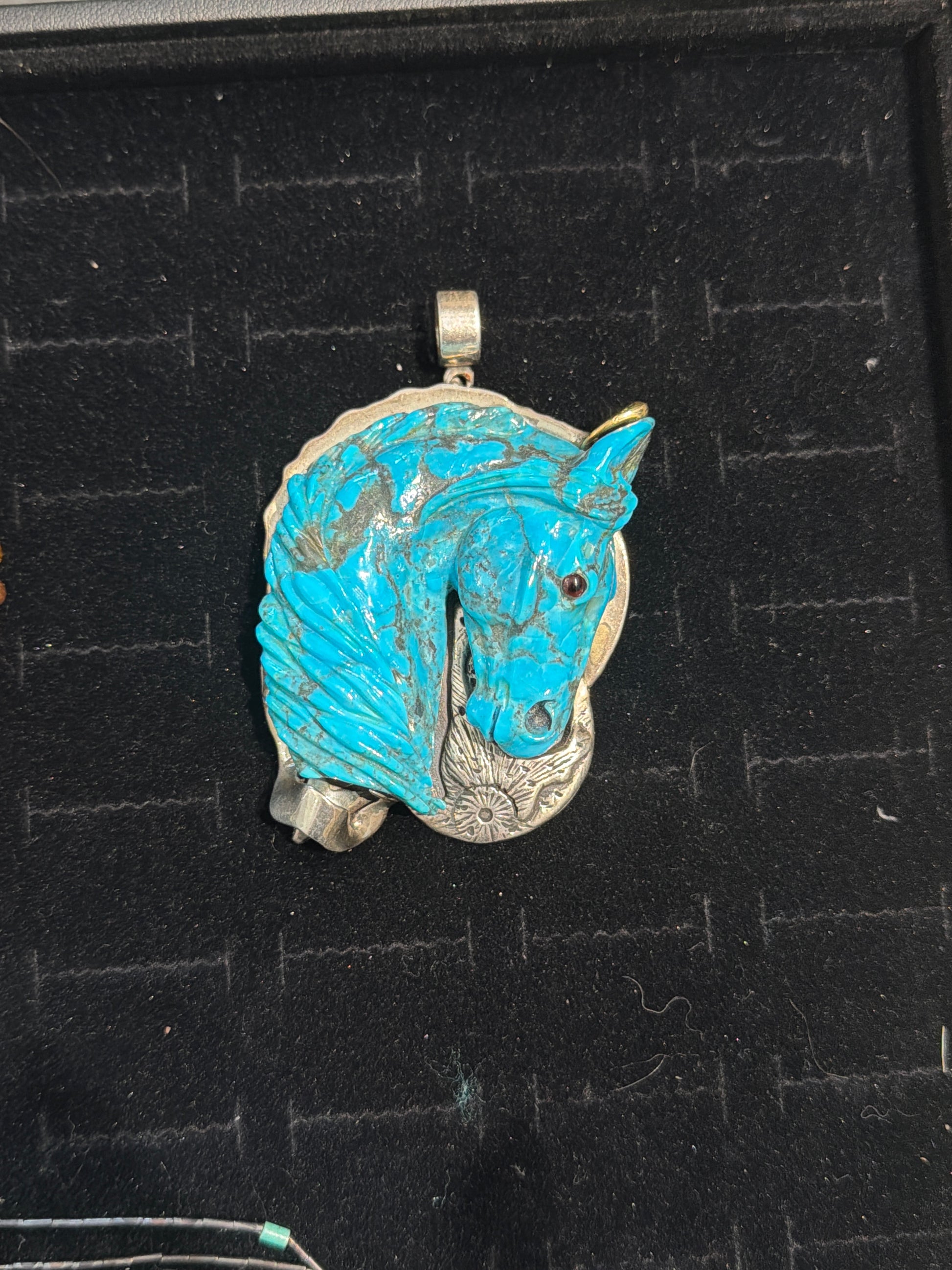 Turquoise horse