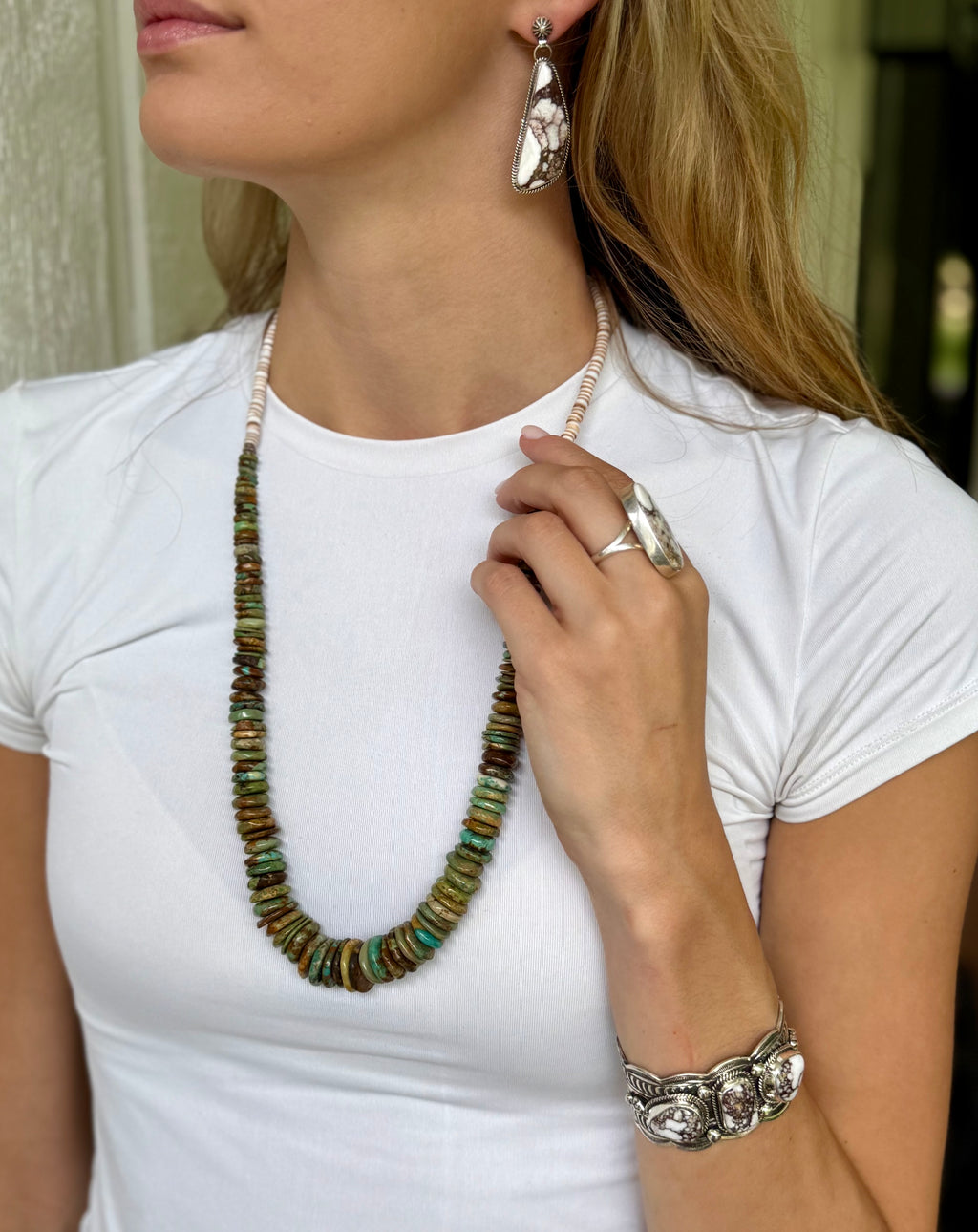 The Heishi necklace