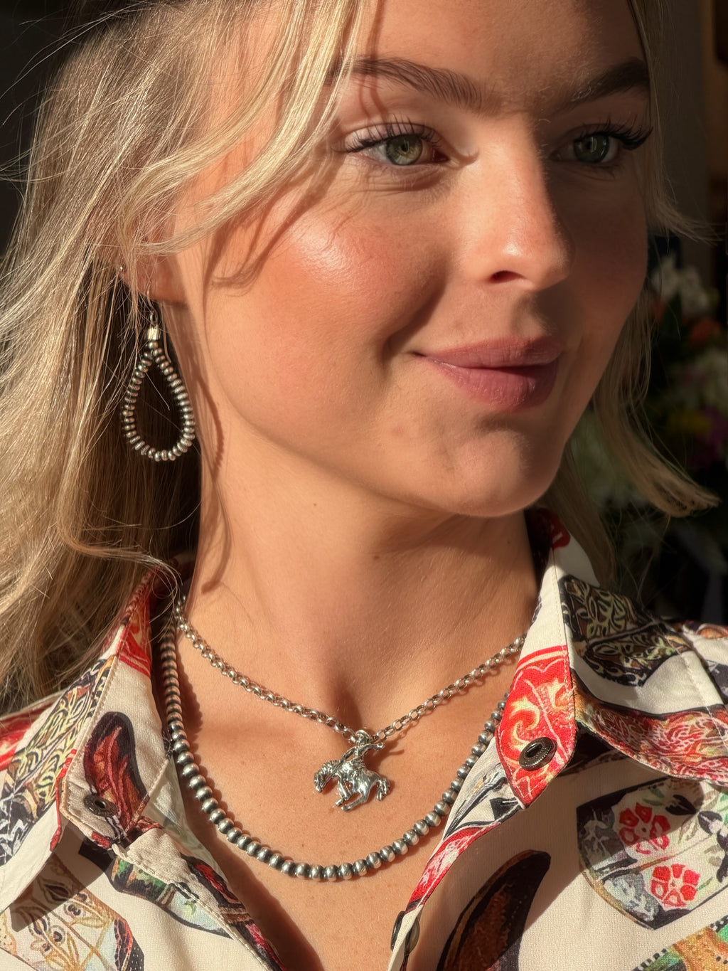 Cowboy pendant