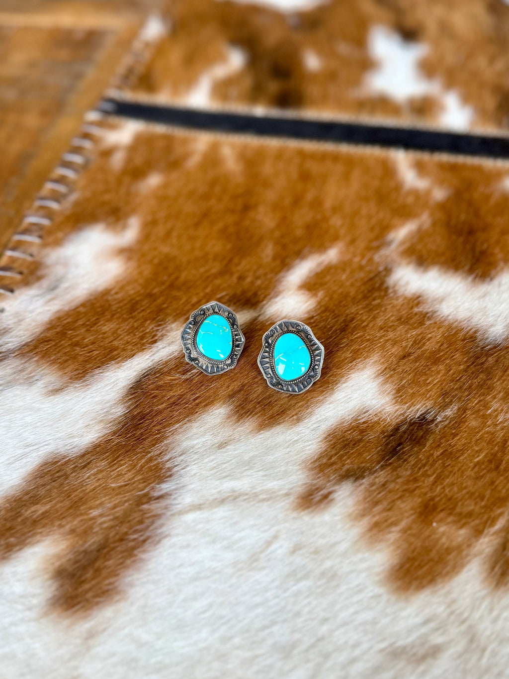 Turquoise studs