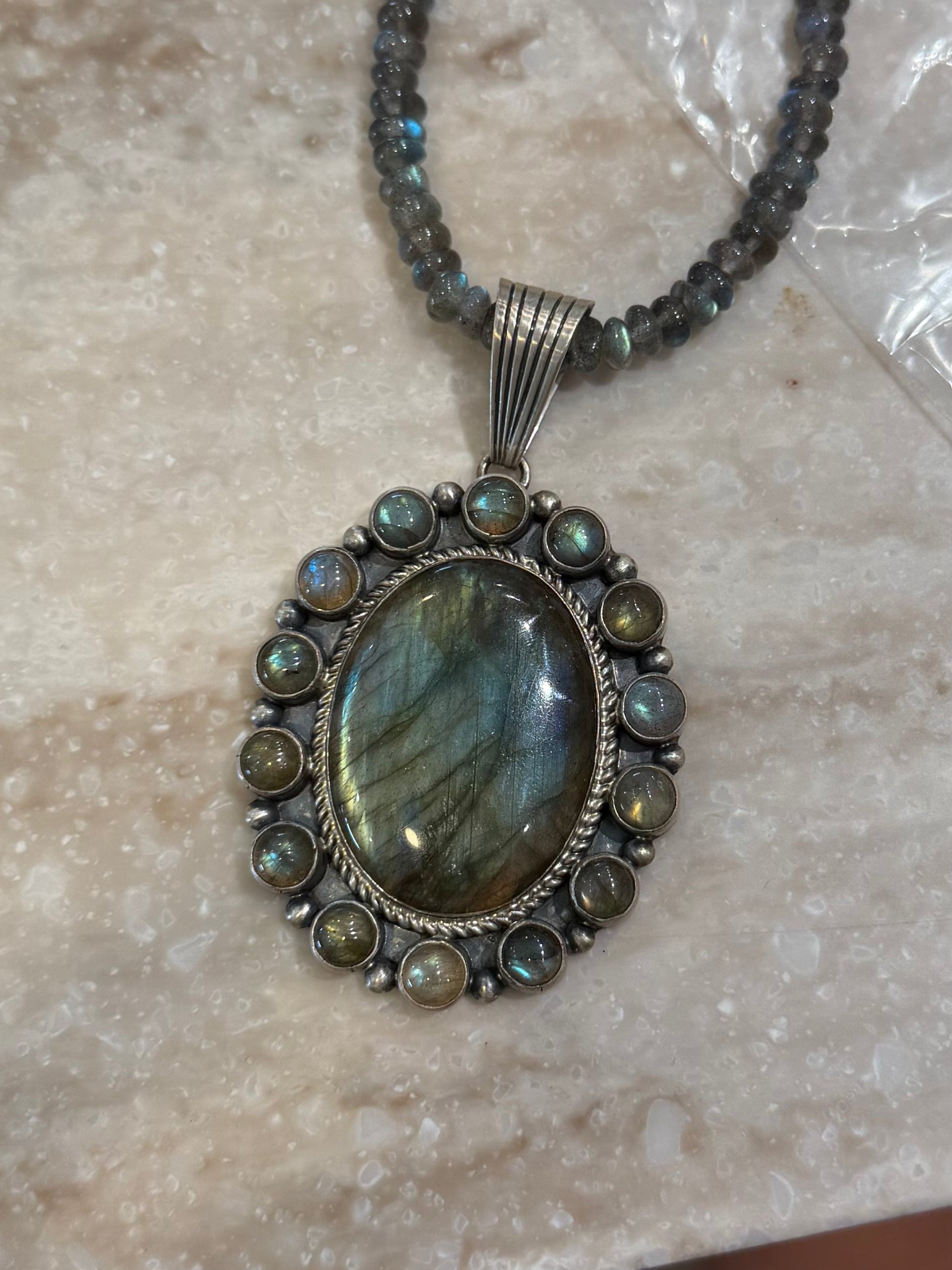 Labradorite pendant
