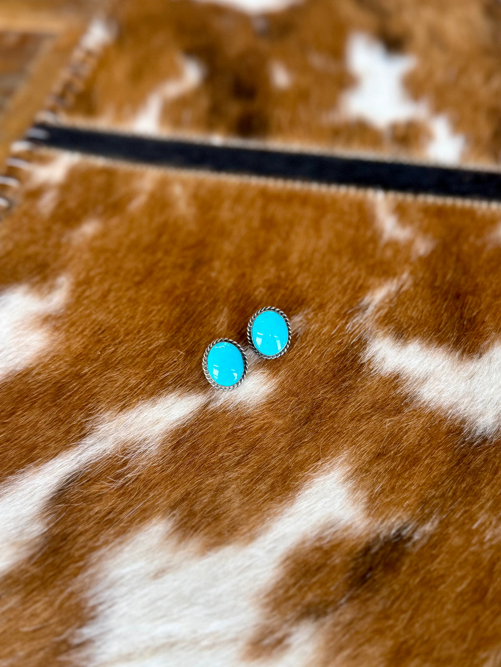 Turquoise studs
