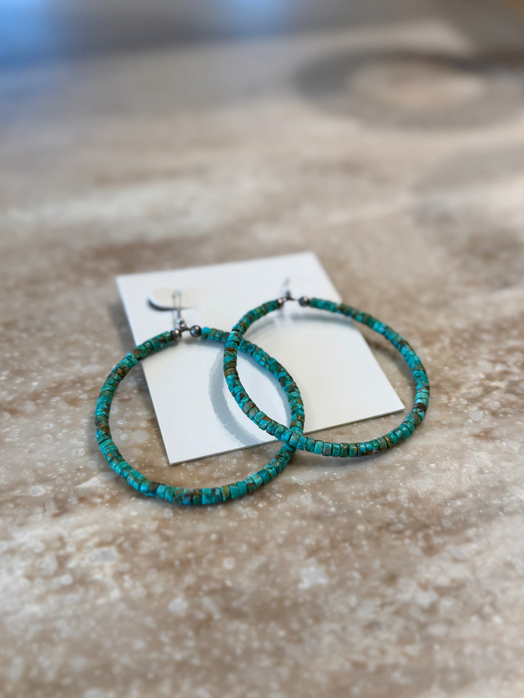 XL turq. Hoops