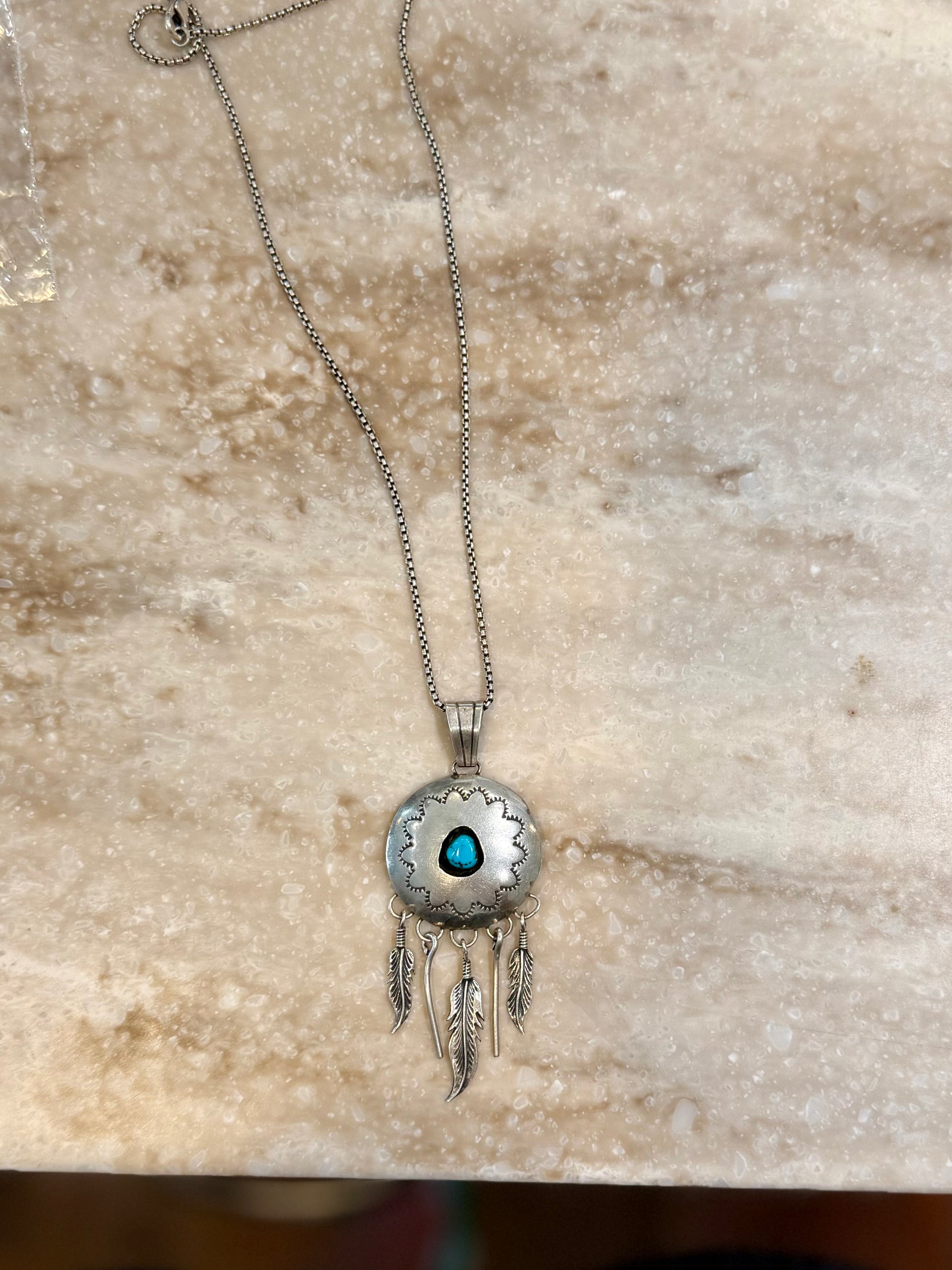 Dream catcher pendant
