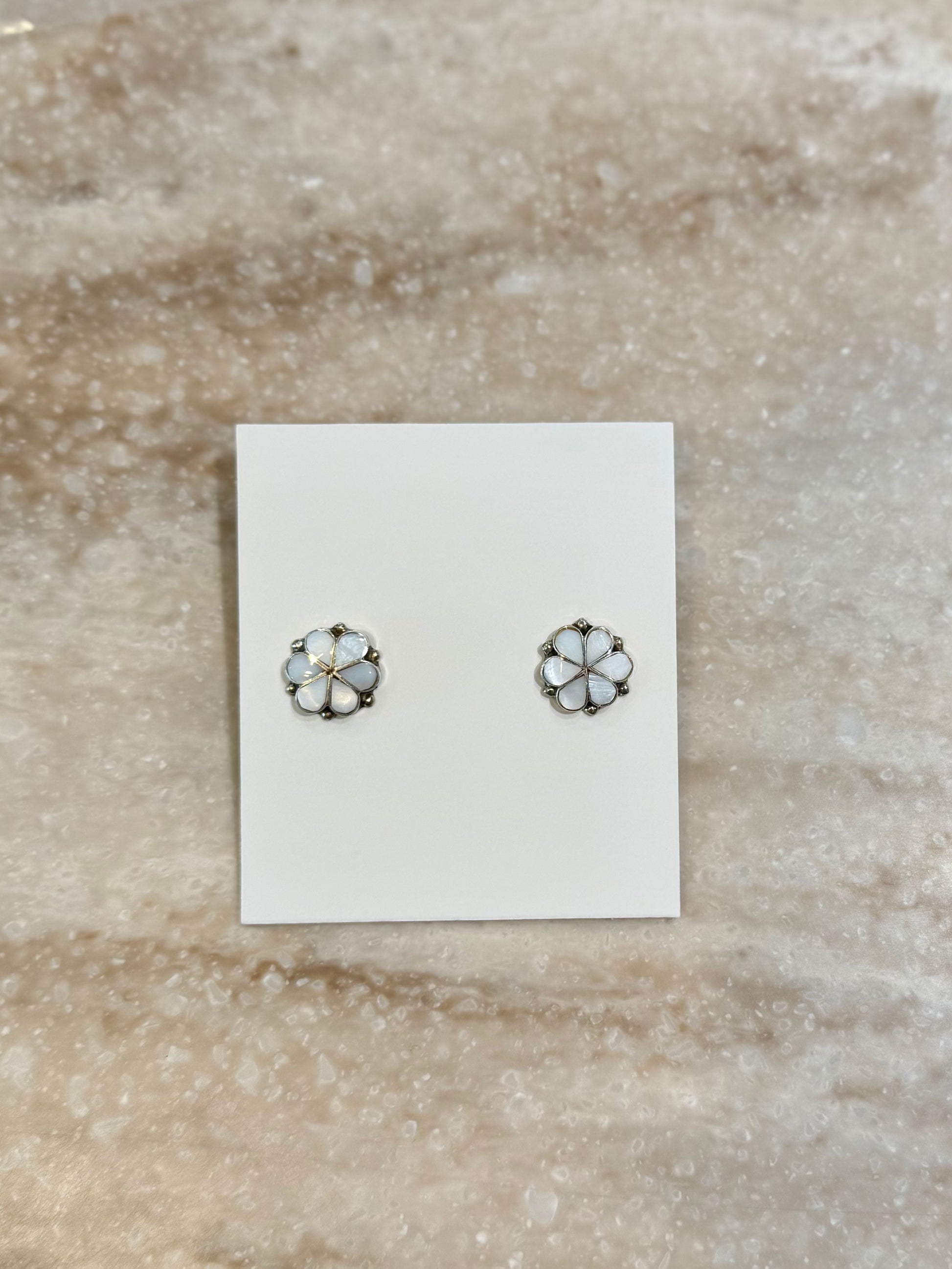 Mother of pearl studs