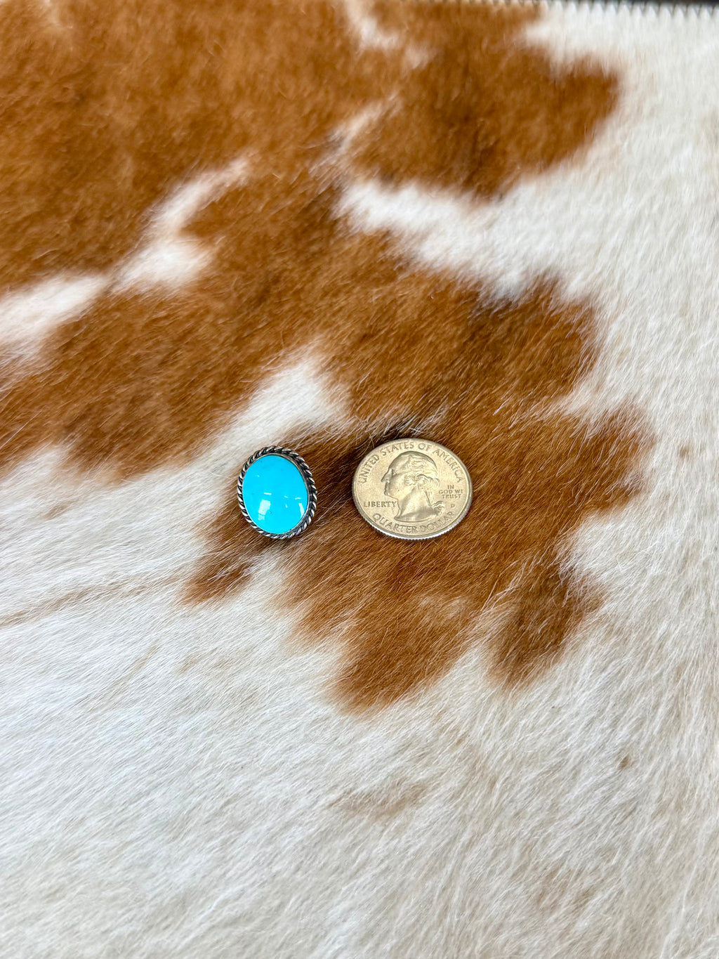 Turquoise studs