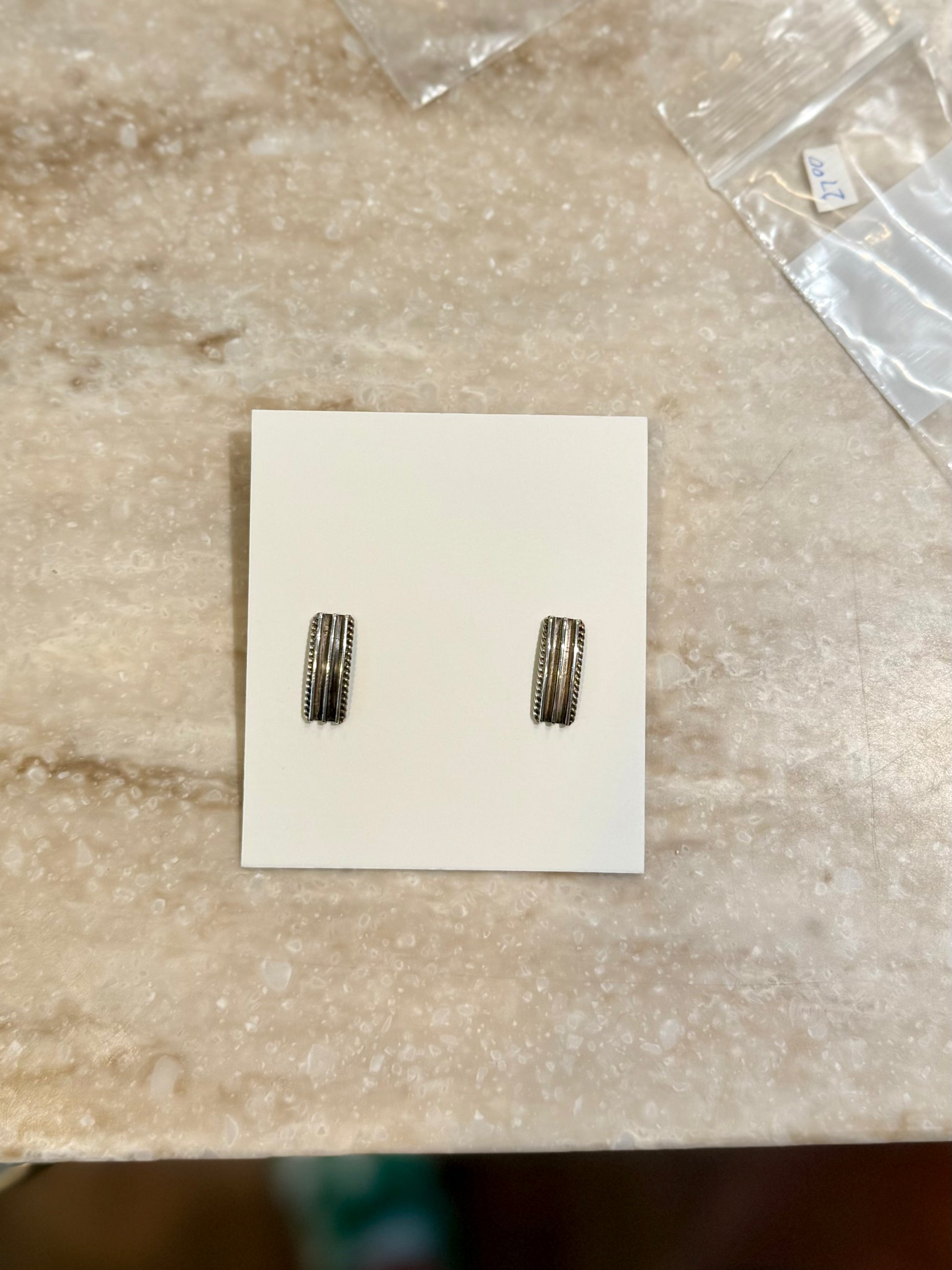 Silver studs