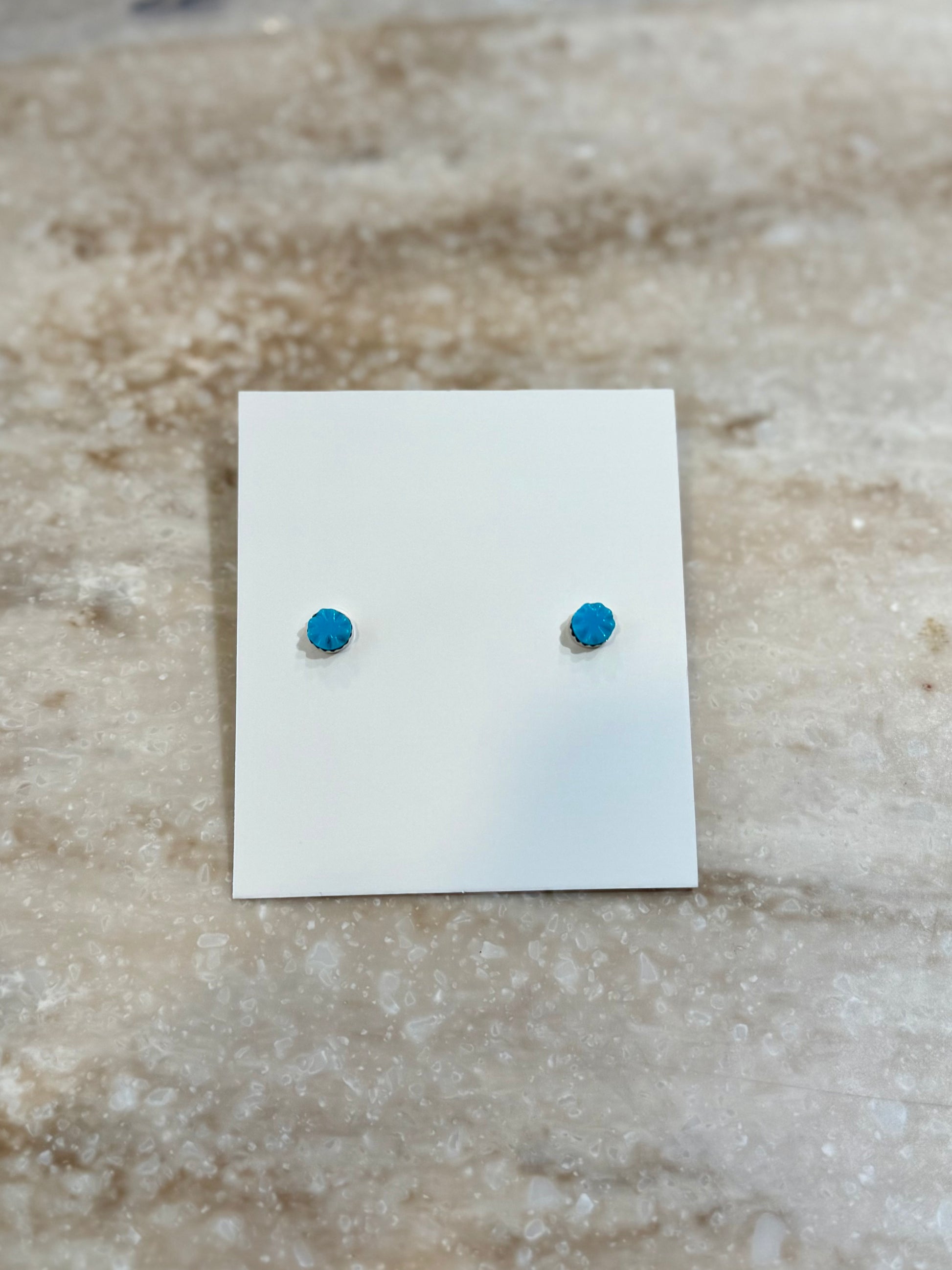 Turquoise studs