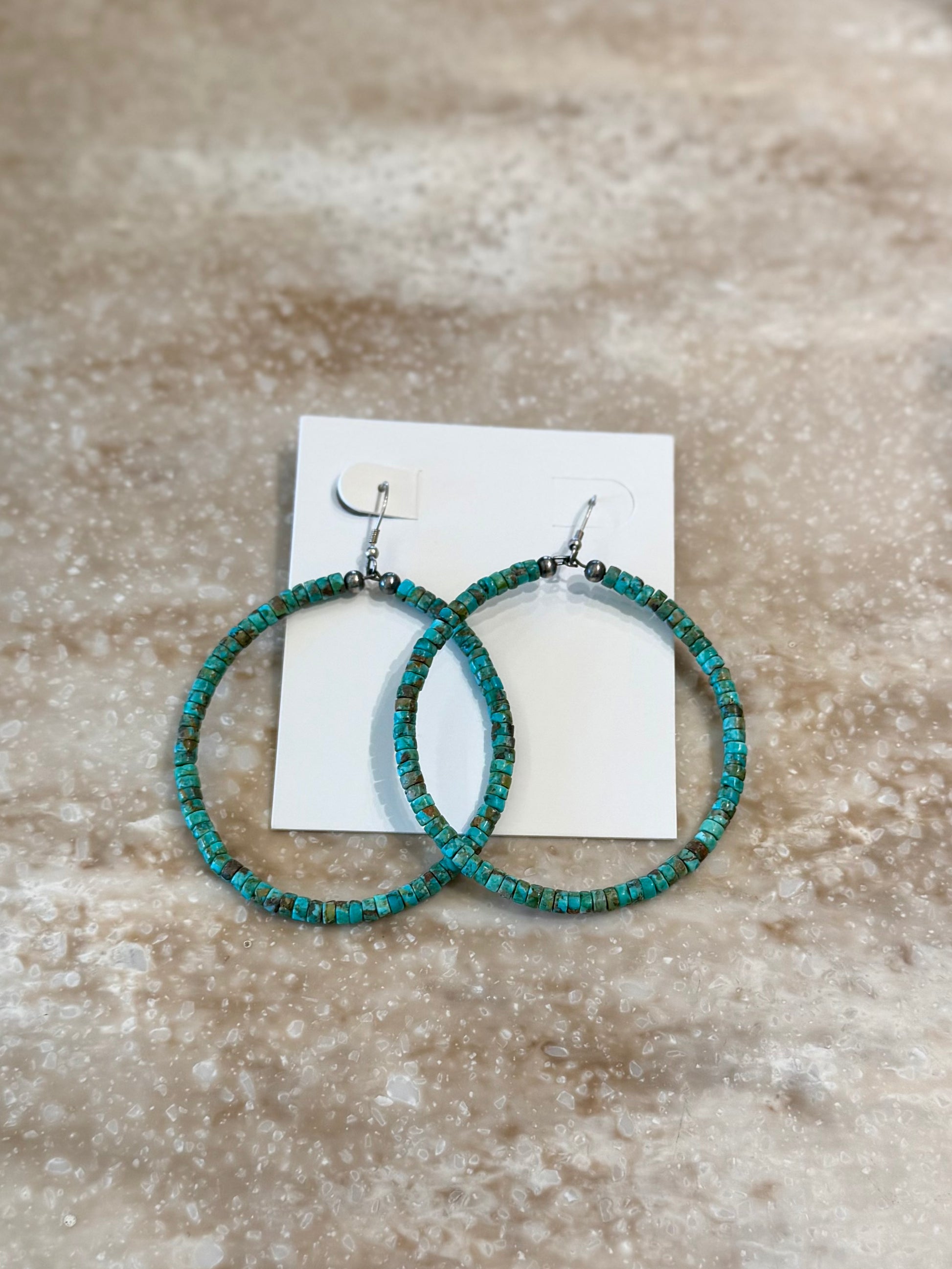 XL turq. Hoops