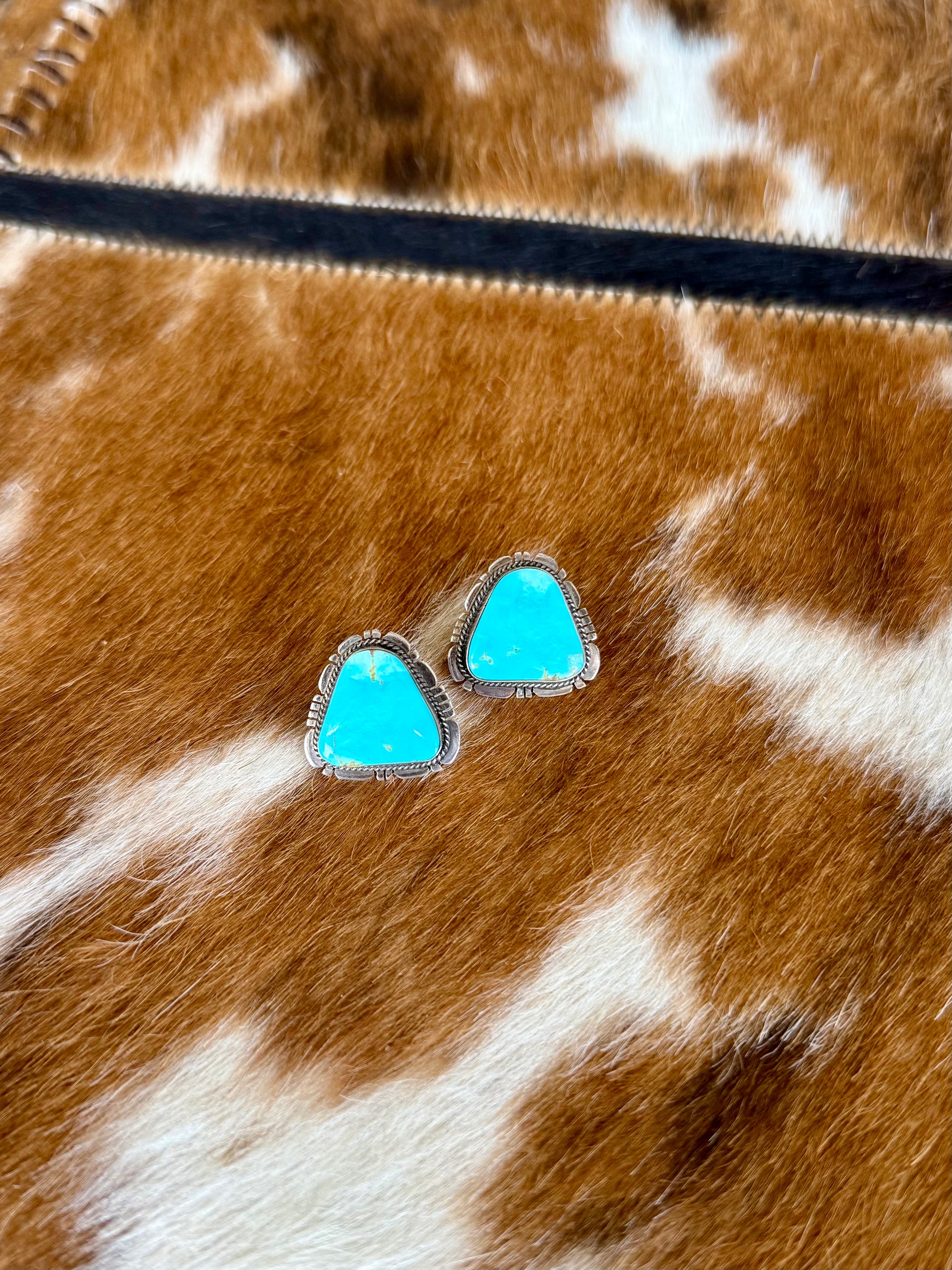 Turquoise studs