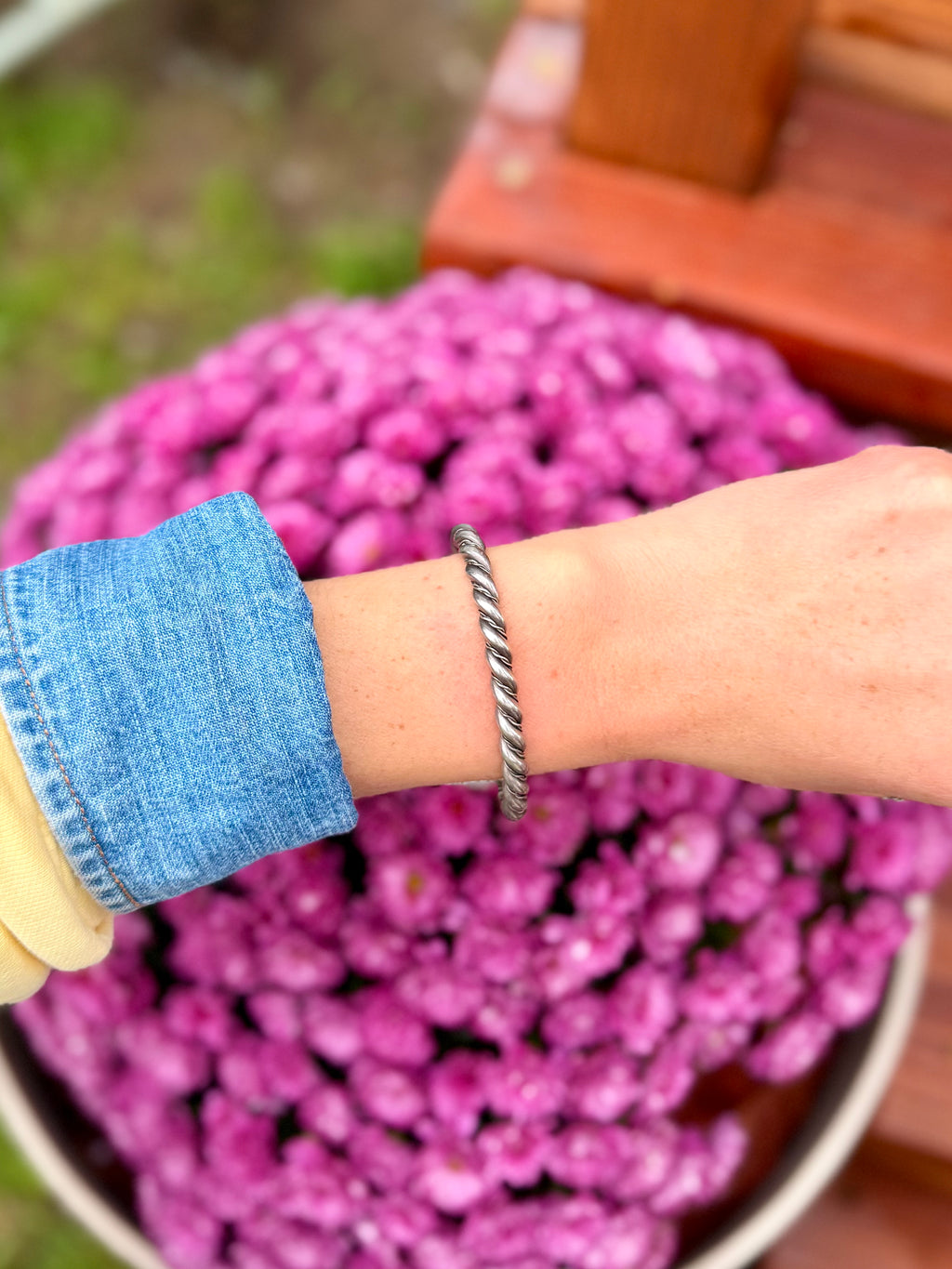 Silver cuff
